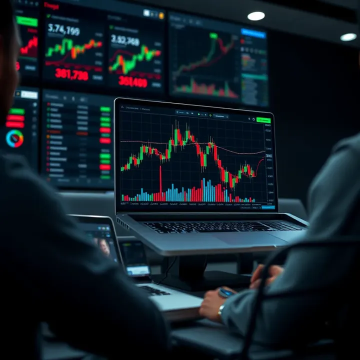 Customized TradingView chart setup showcasing various financial market data for Kenyan traders